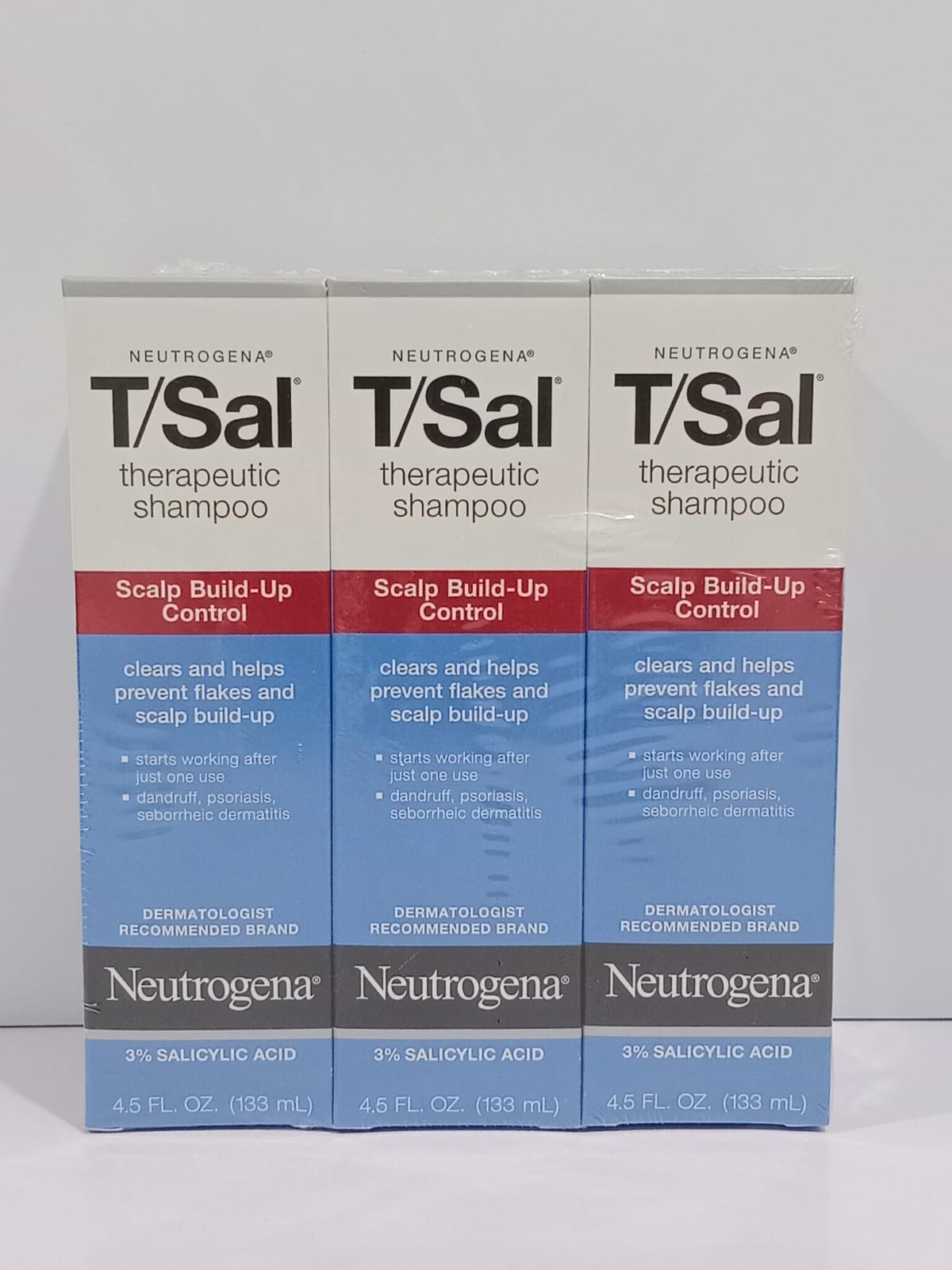 Neutrogena T/Sal 3% Salicylic Acid Shampoo 133ml | Scalp Care