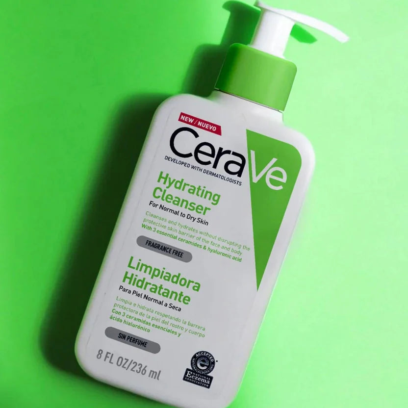 CeraVe Hydrating Facial Cleanser For Normal To Dry Skin 236ml