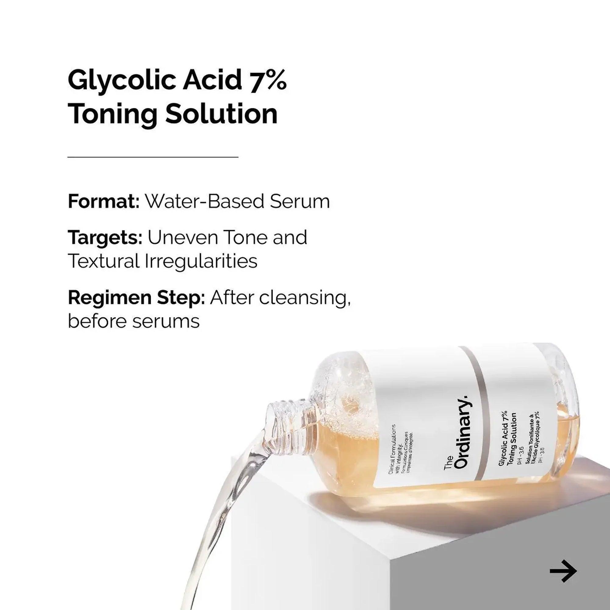 The Ordinary Glycolic Acid 7% Toning Solution